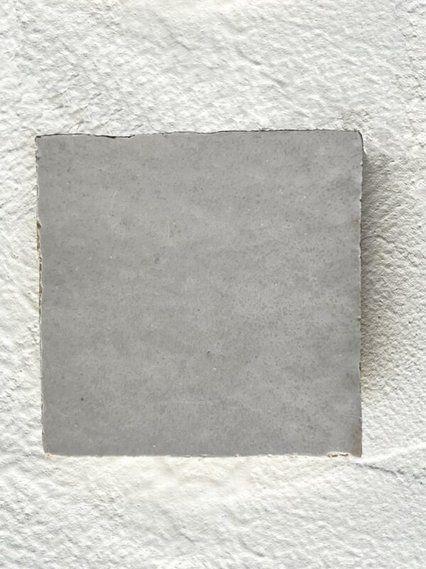 Affordable Handmade Perfect Cement Colored Zellige Tile 10cm×10cm